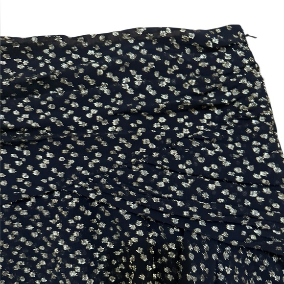 Saint Laurent Black and White Polka Dot Skirt - Picture 4 of 6